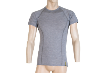 SENSOR MERINO ACTIVE men's shirt kr.sleeve of St.grey Size: