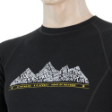 SENSOR MERINO DF ADVENTURE men's shirt long.sleeve black Size: