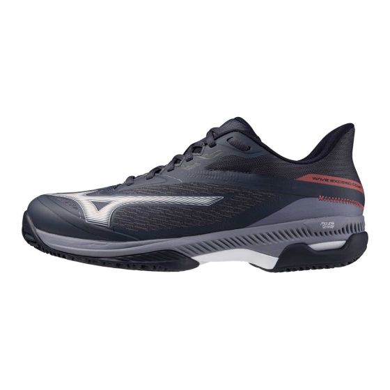 MIZUNO WAVE EXCEED COURT CC(M) / Odyssey Gray/White/BlueGranite