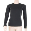 SENSOR MERINO ACTIVE women's T-shirt long.sleeve black Size: