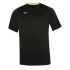 MIZUNO Core Short Sleeve Tee/Black/Yellow Fluo