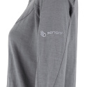 SENSOR MERINO UPPER women's sweatshirt full zip grey Size: