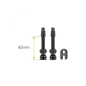 CICLOVATION Tubeless valve 40mm black CICLOVATION Tubeless valve 40mm black