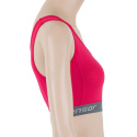 SENSOR MERINO ACTIVE women's bra magenta Size: