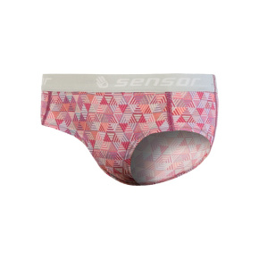 SENSOR MERINO IMPRESS ladies panties lilla/pattern Size: