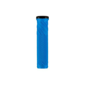 LIZARD SKINS grips Single Clamp Lock-On Wasatch Deja Blue