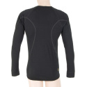 SENSOR MERINO ACTIVE men's shirt long.sleeve black Size: