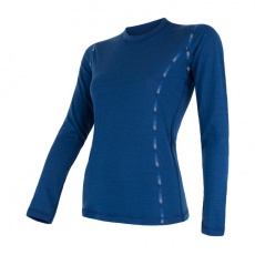 SENSOR MERINO AIR women's T-shirt long.sleeve dark.blue Size: