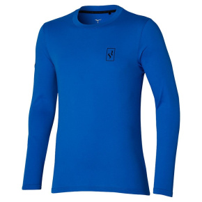 MIZUNO Long Sleeve Shirt SR(U)/Peace Blue Melange MIZUNO Long Sleeve Shirt SR(U)/Peace Blue Melange