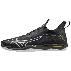 MIZUNO WAVE MIRAGE 4/BlkOyster/Wht/MPGold MIZUNO WAVE MIRAGE 4/BlkOyster/Wht/MPGold