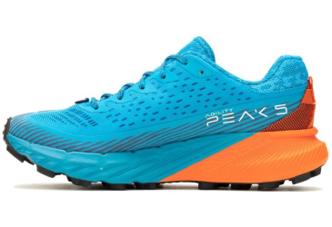 merrell shoes J068086 AGILITY PEAK 5 tahoe/tangerine
