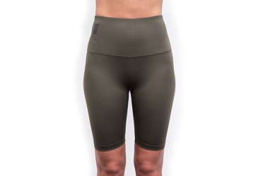 SENSOR INFINITY ECO women's biker shorts olive green Size: