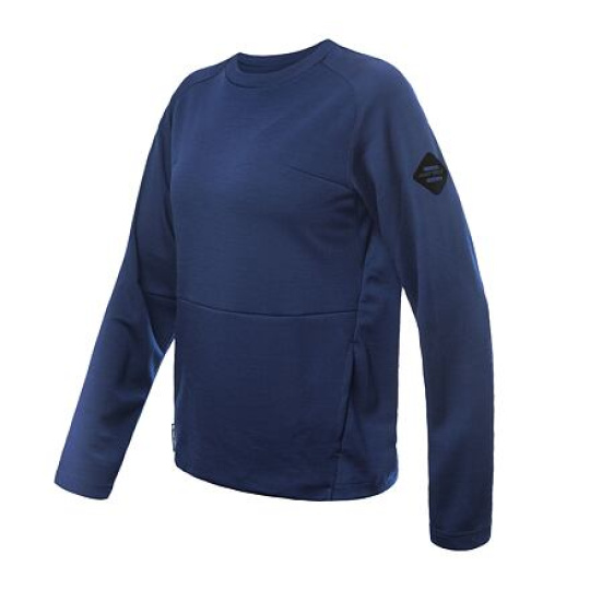 SENSOR MERINO UPPER traveller women's sweatshirt deep blue Size: