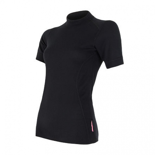 SENSOR DOUBLE FACE women's T-shirt kr.sleeve black Size:
