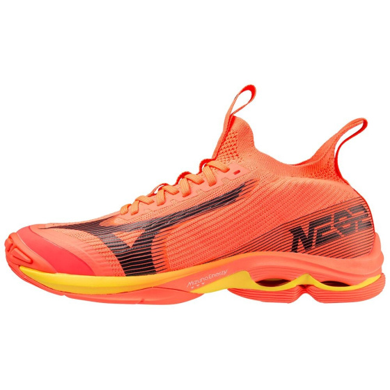 MIZUNO WAVE LIGHTNING NEO2 / NeonFlame/Black/Bolt 2 /