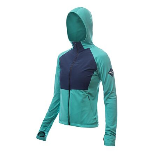 SENSOR COOLMAX THERMO ladies jacket sea green/deep blue Size: