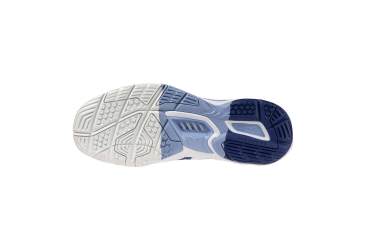 MIZUNO WAVE STEALTH 6(U) / White/BellwetherBlue/BelAirBlu /