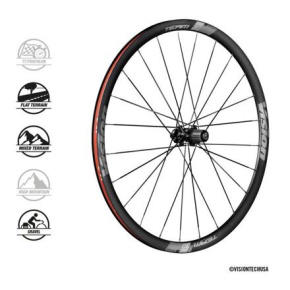 VISION braided wheels Team30 DB-CL CH-TL XDR 24x24