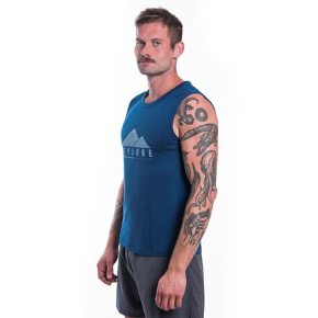 SENSOR MERINO AIR EXPLORE men's sleeveless t-shirt dark.blue Size: