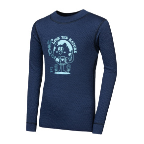 SENSOR MERINO DF PLANET children's long-sleeve shirt.sleeve deep blue size SENSOR MERINO DF PLANET children's long-sleeve shirt.sleeve deep blue size