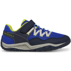shoes merrell MK266791 TRAIL GLOVE 7 A/C blue/lime
