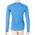 SENSOR MERINO ACTIVE women's T-shirt long.sleeve blue Size: