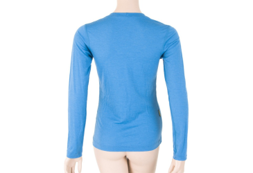 SENSOR MERINO ACTIVE women's T-shirt long.sleeve blue Size: