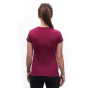 SENSOR MERINO ACTIVE SONGBIRDS women's short-sleeve shirtsleeve lilla size