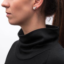 SENSOR MERINO BLEND women's long-sleeve shirtsleeve turtleneck black size