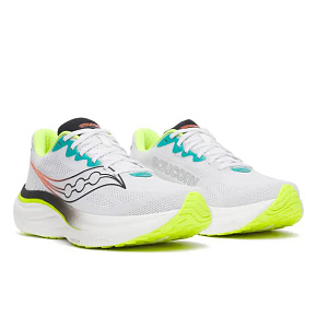 pánská obuv saucony S101566-1036 RIDE 19 white/citron