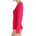 SENSOR MERINO DF women's shirt long.magenta sleeve Size: