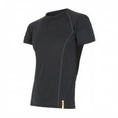 SENSOR MERINO ACTIVE men's shirt kr.sleeve black Size: