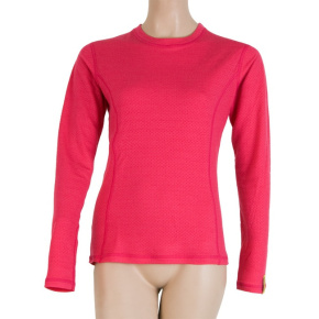 SENSOR MERINO DF women's shirt long.magenta sleeve Size: