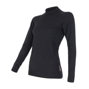 SENSOR DOUBLE FACE women's shirt long.sleeve black Size: