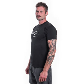 SENSOR COOLMAX TECH MOUNTAINS men's T-shirt kr.sleeve black Size: