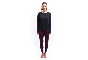 SENSOR MERINO CORDURA women's long-sleeve shirt.sleeve black size