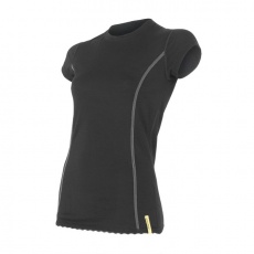 SENSOR MERINO ACTIVE women's T-shirt kr.sleeve black Size:
