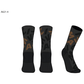 MAVIC SOCKS AKSIUM GRAPHIC BLACK BRONZE (G000277)