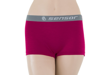 SENSOR MERINO ACTIVE ladies panties with leg lilla Size: