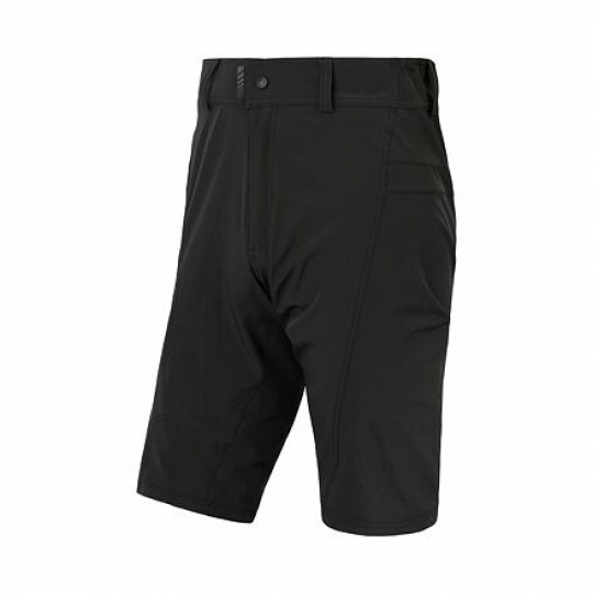 SENSOR HELIUM men's trousers with cycling liner short loose true black Size:
