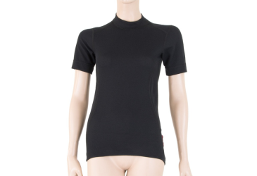 SENSOR DOUBLE FACE women's T-shirt kr.sleeve black Size: