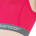 SENSOR MERINO ACTIVE women's bra magenta Size: