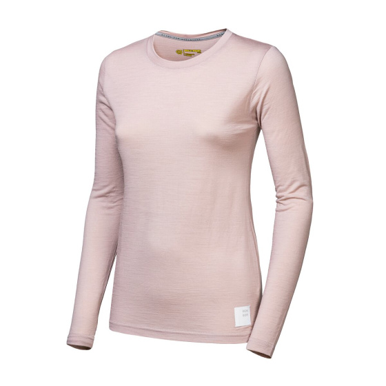 SENSOR MERINO CORDURA women's long-sleeve shirt.sleeve dusty pink size