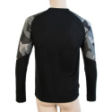 SENSOR MERINO IMPRESS men's shirt long.sleeve black/camo Size: